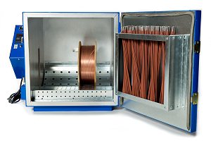 Spooled Wire and Electrode Storage Oven